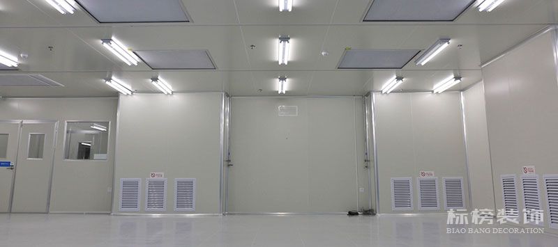 億諾威波光電無(wú)塵車間、廠房裝修3